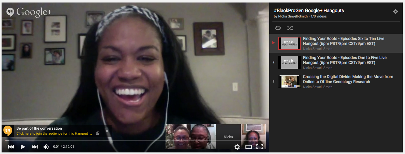 BlackProGenHangouts