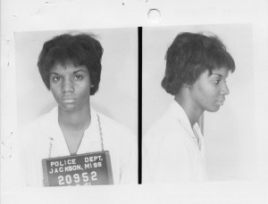 CORE Member Shirley Thompson's Mug Shot - June 1961