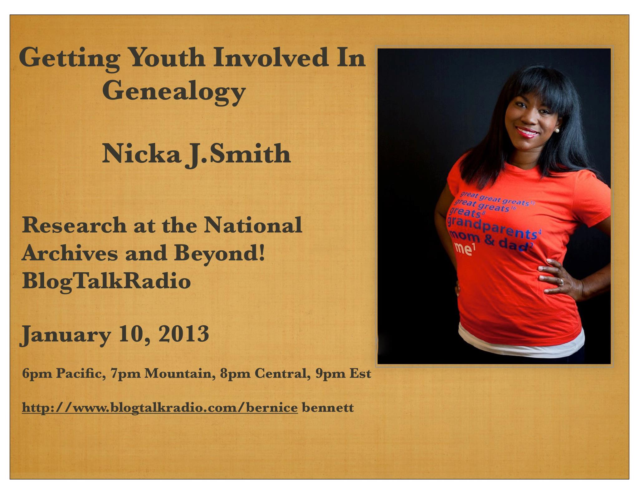 NickaSmith-Youth-and-Genealogy