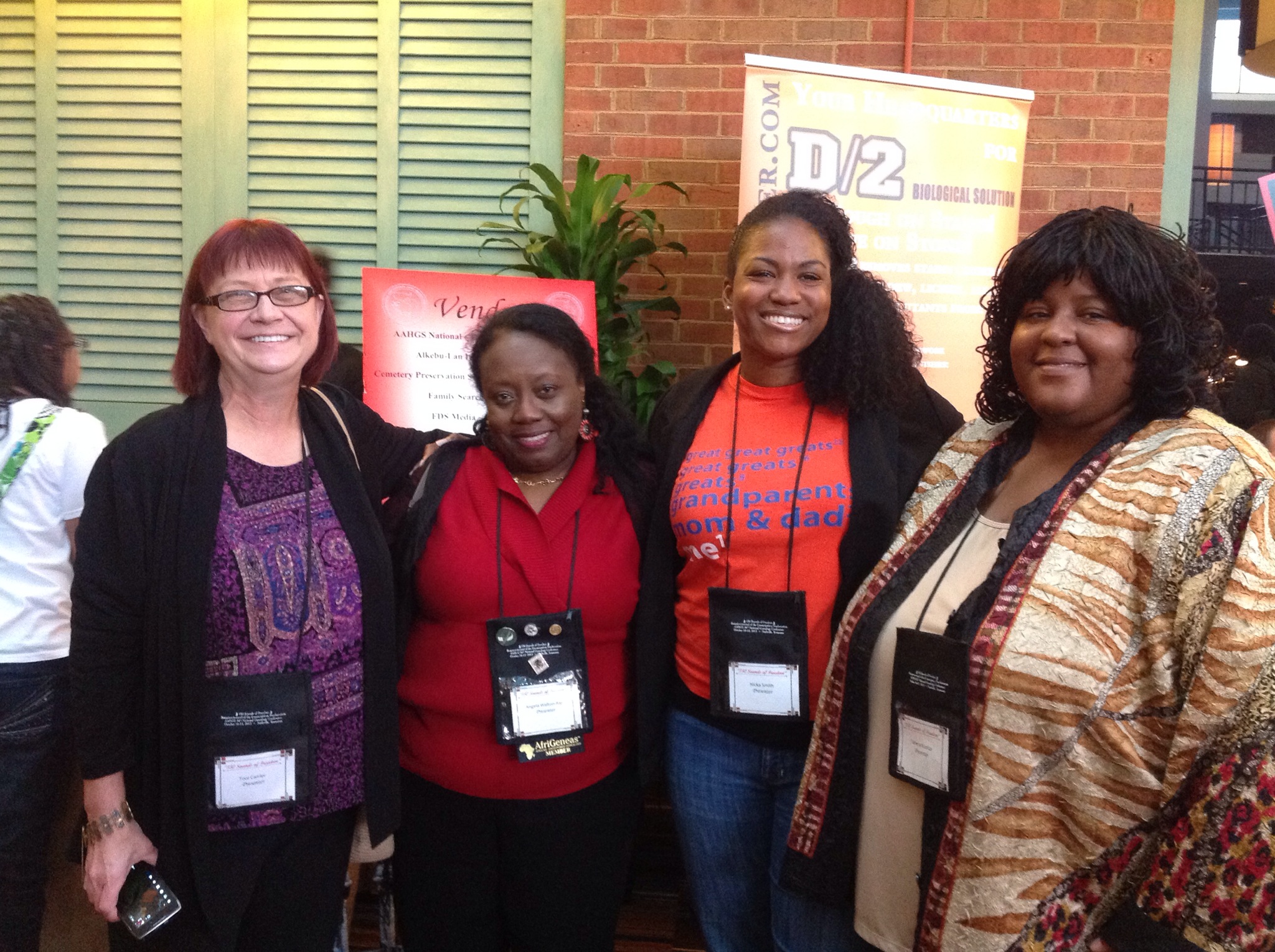 Toni Carrier, Angela Walton-Raji, Nicka Smith, and Taneya Koonce