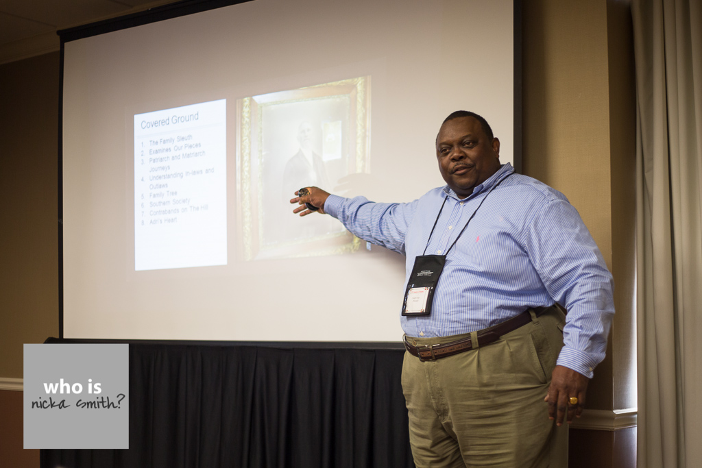 AAHGS Memphis member Dwight Fryer at the 2013 AAHGS National Conference in Nashville,TN.