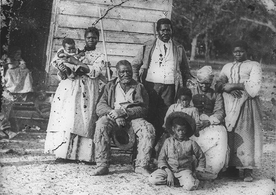 Five generations on Smith's Plantation, Beaufort, South Carolina