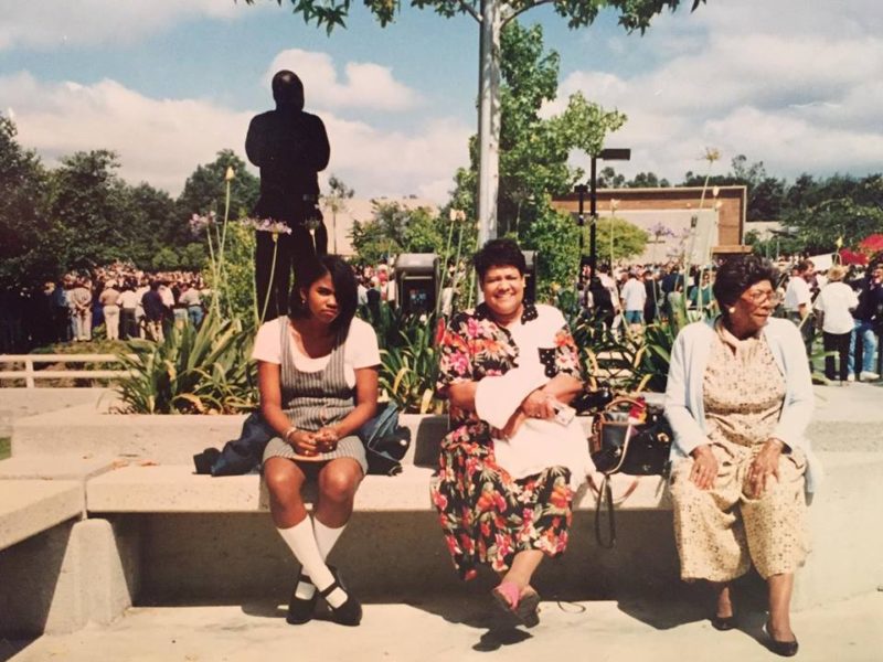 Me, my mother, and grandmother.