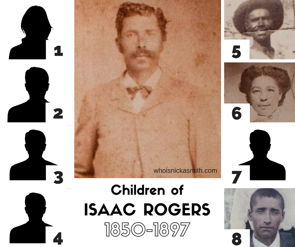 Children of Isaac Rogers, 1850-1897